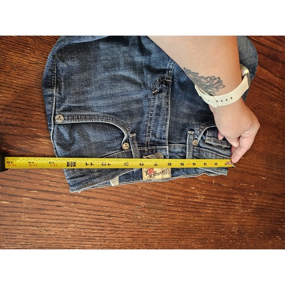 Wrangler 20X Boys Youth Thick Stitch Cowboy Bootcut Western Jeans 12 Slim (A357) - Picture 4 of 6